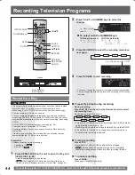 Preview for 44 page of Panasonic OmniVision PV-DR2714 Operating Instructions Manual