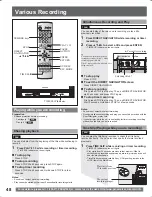 Preview for 48 page of Panasonic OmniVision PV-DR2714 Operating Instructions Manual