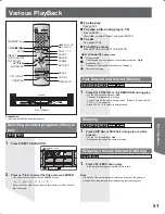 Preview for 51 page of Panasonic OmniVision PV-DR2714 Operating Instructions Manual