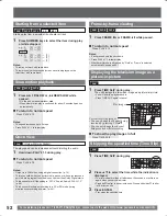 Preview for 52 page of Panasonic OmniVision PV-DR2714 Operating Instructions Manual