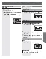 Preview for 59 page of Panasonic OmniVision PV-DR2714 Operating Instructions Manual