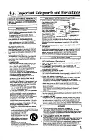 Preview for 3 page of Panasonic Omnivision PV-M1378W Operating Instructions Manual