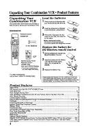 Preview for 4 page of Panasonic Omnivision PV-M1378W Operating Instructions Manual