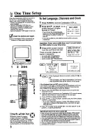 Preview for 8 page of Panasonic Omnivision PV-M1378W Operating Instructions Manual