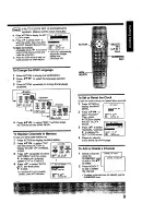 Preview for 9 page of Panasonic Omnivision PV-M1378W Operating Instructions Manual