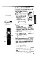 Preview for 13 page of Panasonic Omnivision PV-M1378W Operating Instructions Manual