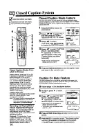 Preview for 14 page of Panasonic Omnivision PV-M1378W Operating Instructions Manual