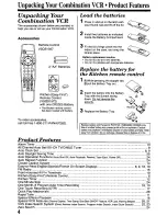 Preview for 4 page of Panasonic Omnivision PV-M1378W Operating Manual