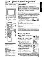 Preview for 11 page of Panasonic Omnivision PV-M1378W Operating Manual