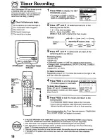 Preview for 18 page of Panasonic Omnivision PV-M1378W Operating Manual