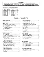 Preview for 2 page of Panasonic Omnivision PV-M1378W Service Manual