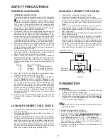 Preview for 3 page of Panasonic Omnivision PV-M1378W Service Manual