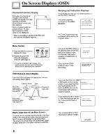 Preview for 8 page of Panasonic OmniVision PV-M2776 Operating Instructions Manual