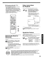 Preview for 23 page of Panasonic OmniVision PV-M2776 Operating Instructions Manual