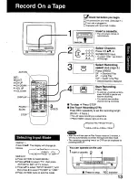 Preview for 13 page of Panasonic OmniVision PV-Q1300W User Manual