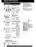 Preview for 24 page of Panasonic OmniVision PV-Q1300W User Manual