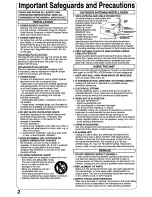 Preview for 2 page of Panasonic OmniVision PV-Q130W User Manual