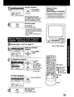 Preview for 15 page of Panasonic OmniVision PV-Q130W User Manual