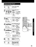 Preview for 19 page of Panasonic OmniVision PV-Q130W User Manual