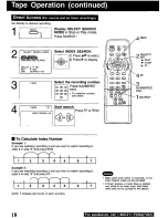 Preview for 18 page of Panasonic OmniVision PV-QV200 User Manual