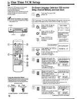 Preview for 12 page of Panasonic Omnivision PV-S4670 User Manual