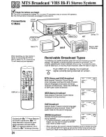 Preview for 24 page of Panasonic Omnivision PV-S4670 User Manual