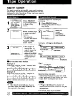 Preview for 20 page of Panasonic Omnivision PV-V4021 Operating Manual