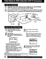 Preview for 10 page of Panasonic Omnivision PV-V4601 User Manual