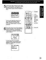 Preview for 11 page of Panasonic Omnivision PV-V4601 User Manual