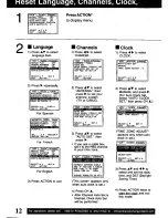 Preview for 12 page of Panasonic Omnivision PV-V4601 User Manual