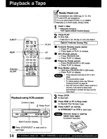 Preview for 14 page of Panasonic Omnivision PV-V4601 User Manual