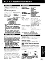 Preview for 33 page of Panasonic Omnivision PV-V4601 User Manual