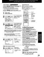 Preview for 29 page of Panasonic Omnivision PV-V4621 Operating Manual