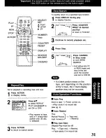 Preview for 31 page of Panasonic Omnivision PV-V4621 Operating Manual