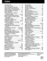 Preview for 44 page of Panasonic Omnivision PV-V4621 Operating Manual