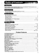 Preview for 5 page of Panasonic Omnivision VHS PV-4465S Operating Instructions Manual