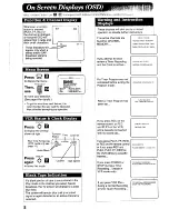 Preview for 8 page of Panasonic Omnivision VHS PV-4564 Operating Instructions Manual