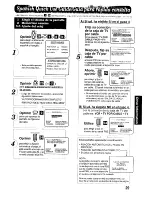 Preview for 29 page of Panasonic Omnivision VHS PV-4564 Operating Instructions Manual