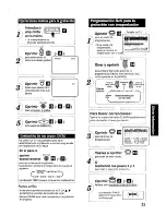 Preview for 31 page of Panasonic Omnivision VHS PV-4564 Operating Instructions Manual