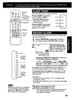 Preview for 19 page of Panasonic Omnivision VHS PV-C2061 Operating Instructions Manual