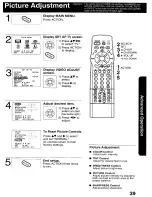 Preview for 39 page of Panasonic Omnivision VHS PV-C2780 Operating Instructions Manual