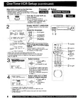 Preview for 8 page of Panasonic Omnivision VHS PV-VS4820 Operating Instructions Manual