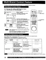 Preview for 22 page of Panasonic Omnivision VHS PV-VS4820 Operating Instructions Manual