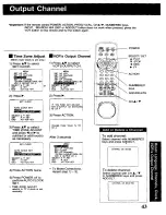 Preview for 43 page of Panasonic Omnivision VHS PV-VS4820 Operating Instructions Manual