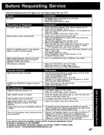 Preview for 47 page of Panasonic Omnivision VHS PV-VS4820 Operating Instructions Manual