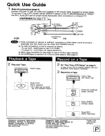 Preview for 52 page of Panasonic Omnivision VHS PV-VS4820 Operating Instructions Manual