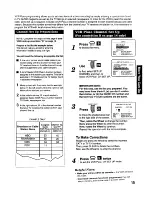 Preview for 15 page of Panasonic Omnivsion PV-4515S Operating Instructions Manual