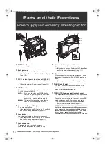 Preview for 16 page of Panasonic P2HD AJ-HPX3100G Operating Instructions Manual