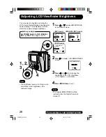 Preview for 28 page of Panasonic PalmCam PV-SD4090 Operating Instructions Manual