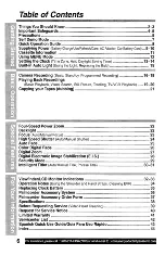 Preview for 6 page of Panasonic Palmcoder PalmSight PV- L571 Operating Instructions Manual